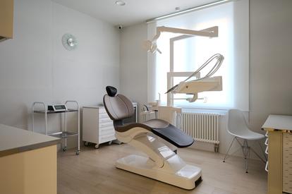 Интерьер клиники Дентаплан внутри