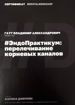 Эндопрактикум - перелечивание корневых каналов, 2025
